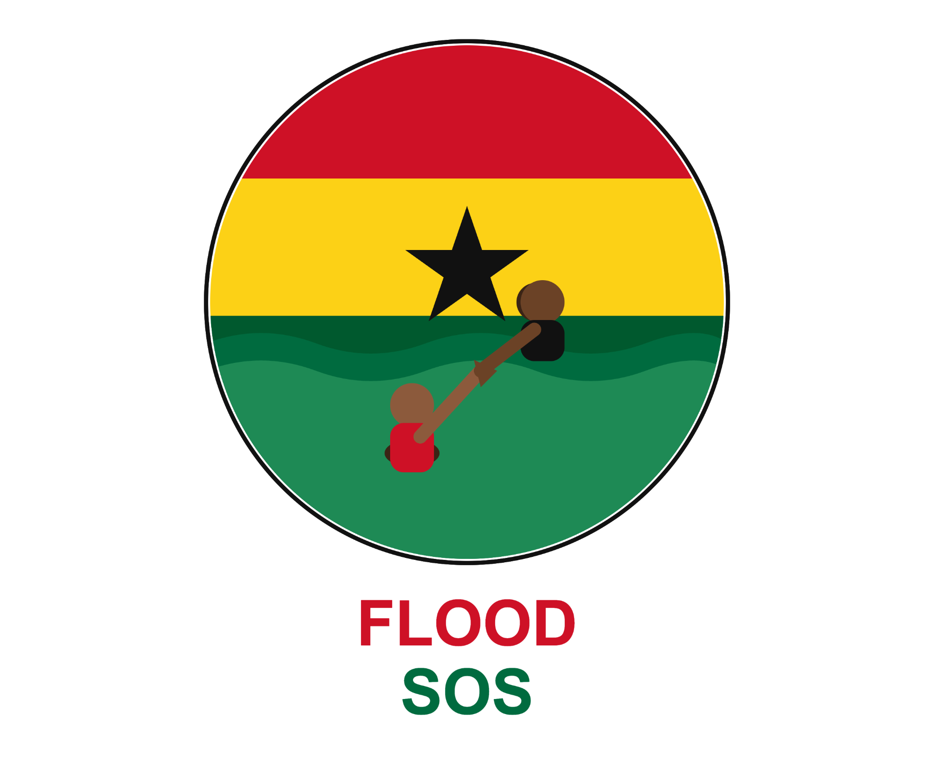 Flood SOS Ghana logo
